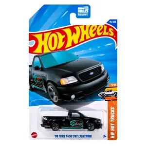 Hot Wheels 99 Ford F-150 SVT Lightning HOT TRUCKS Black F 150 1999
