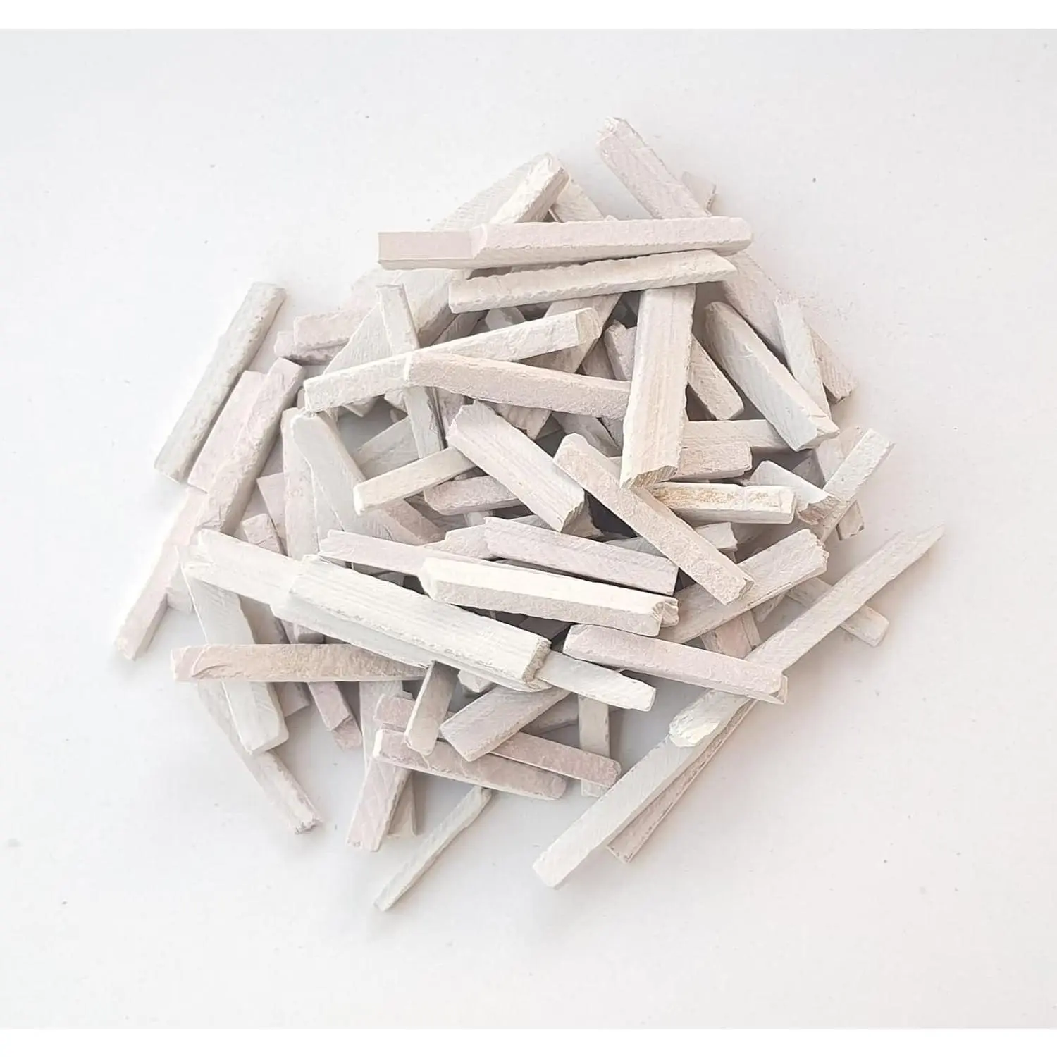 Edible Broken Slate Pencils (1000g) - White, Medium, 8*6mm, All Ages, School Use, Erasable, Writing, Chalk, Limestone (Party Bag Gift, Home Supply)