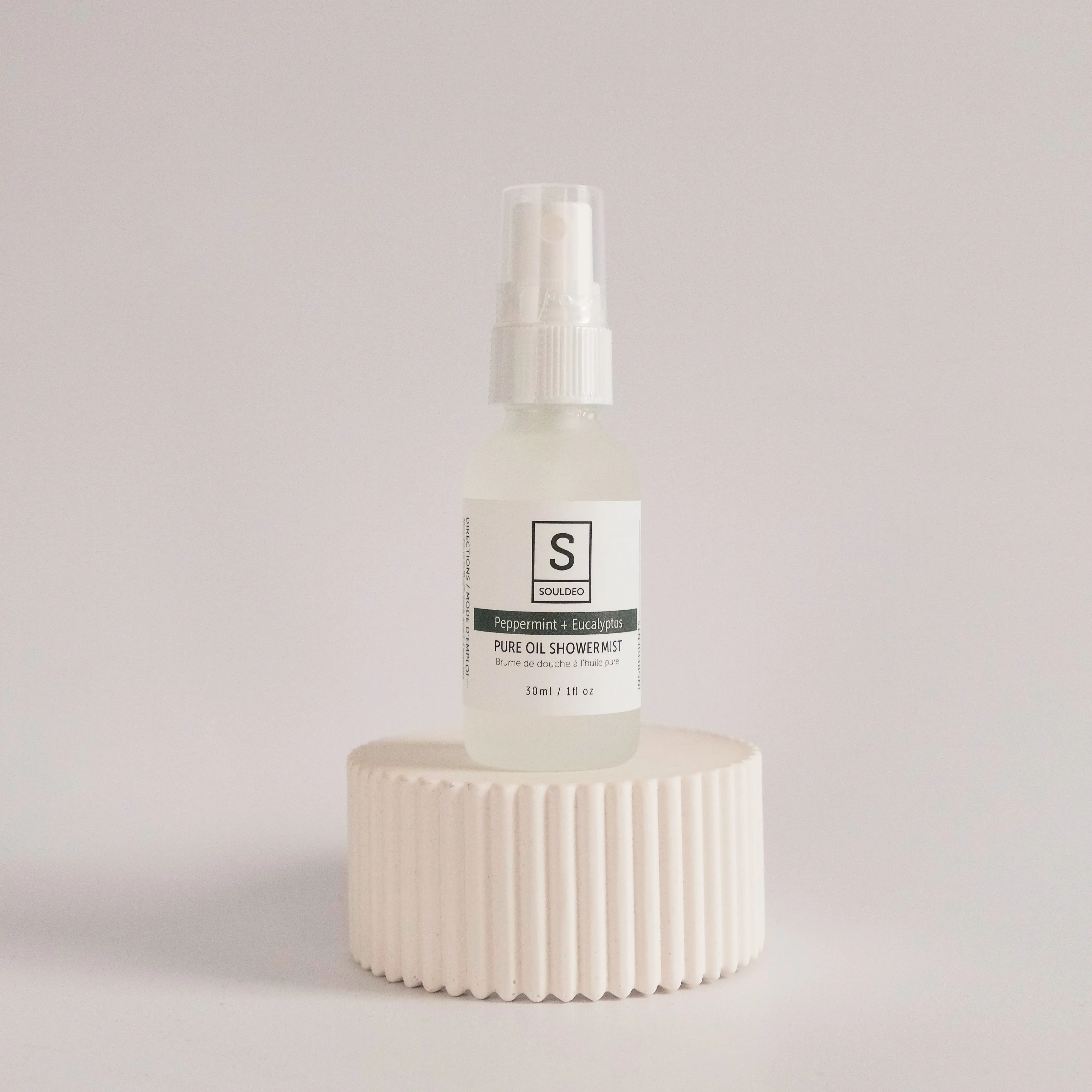 Limited Edition Peppermint + Eucalyptus Pure Oil Shower Mist for a Refreshing At-Home Spa Experience