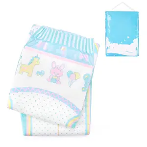 Littleforbig Adjustable Hook-and-Loop Fastener Closure Adult Printed Cloth Back Diaper 2 Pieces - Baby Parade