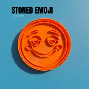 Stoned Emoji Cookie Cutter + Stamp