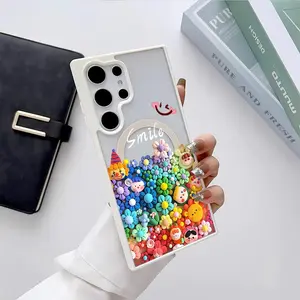 Joker Doll Pattern Premium Magnetic phone case applicable for Samsung Galaxy S25 S24 S23 S22 PLUS ULTRA FE durable shockproof protection Privacy Protection Magnetic Phone Case cute nic natalie reynolds mosnovo  protective case