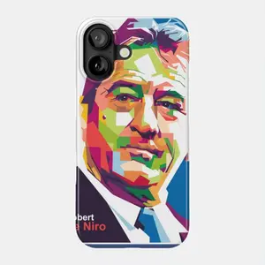 Legendary Actor Sketch Case Compatible with iPhone 11, 12, 13, 14, 15, 16, 17 & Samsung S22 S23 S24 S25 – check our available sizes