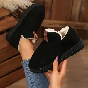 Women's Boots Cozy  Memory Foam Fleece Lined Lightweight And Comfortable Slip-On For Indoor & Outdoor Wear