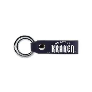 Seattle Kraken Laser Engraved Silicone Keychain