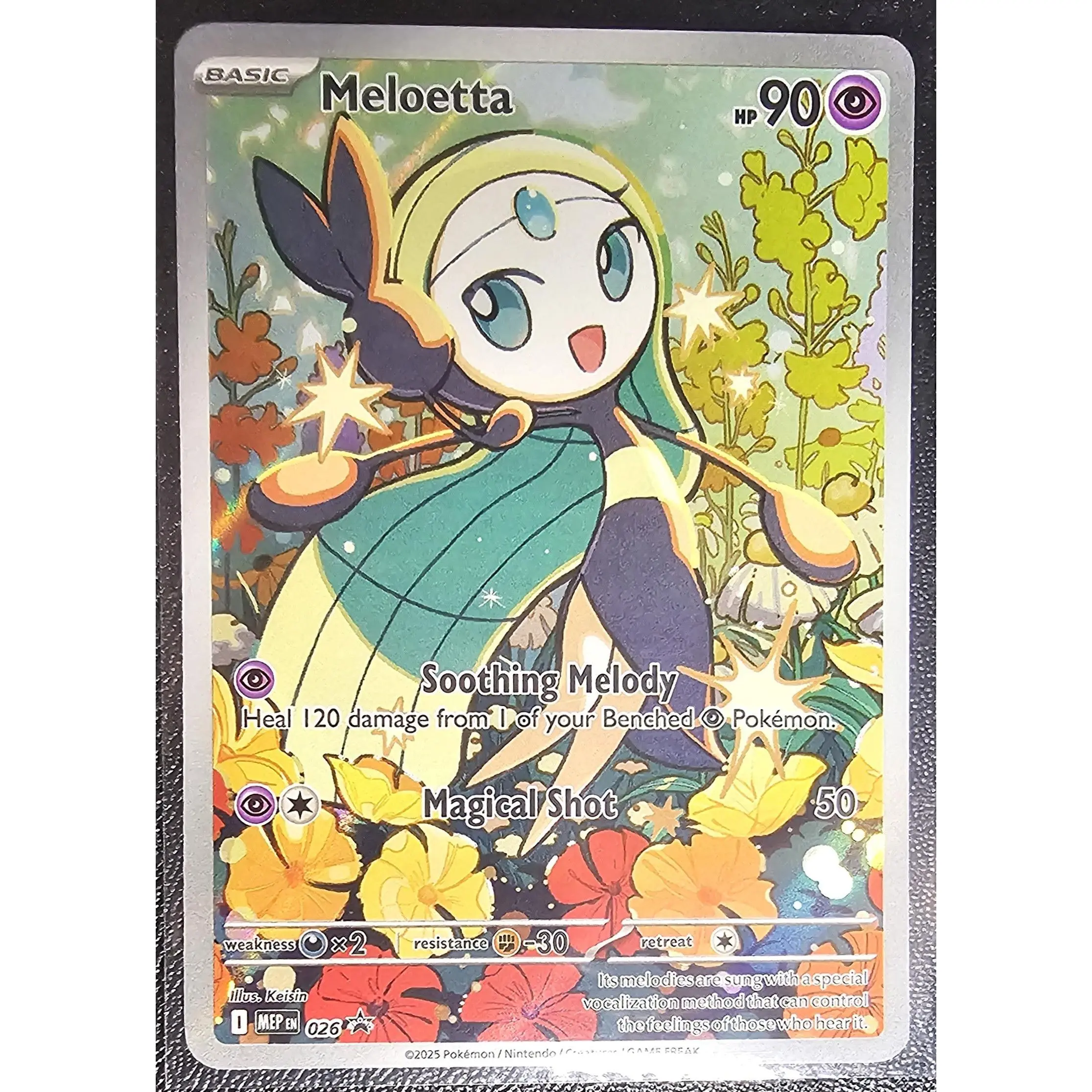 Meloetta – 026 – Holo Rare – NM – 2025