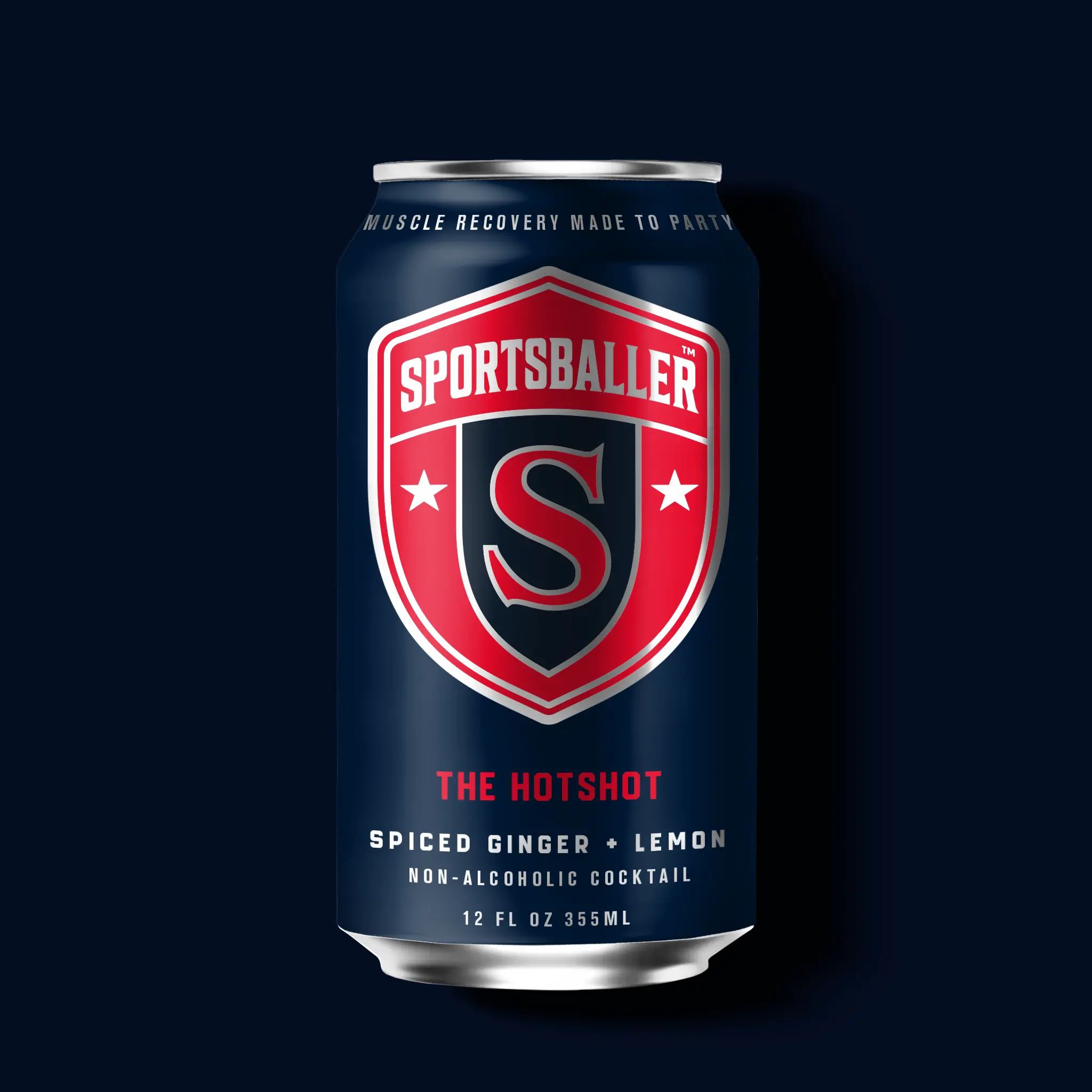 Sportsballer: The Hotshot Non-Alcoholic Cocktail Beverage 12-Pack
