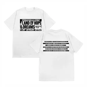 Bruce Springsteen & The E Street Band "Land of Hope & Dreams" 2026 American Tour T-Shirt –  Tour Artwork and Tour Dates, Perfect for Fans, shirt men, shirts women.