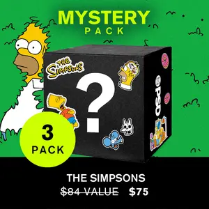 PSD Mens The Simpsons Mystery Boxer Brief 3-Pack Bundle - Standard Length 7 Inch Inseam, Soft, Stretchy, and Breathable Poly Blend Fabric Menswear Printed Boxer Briefs