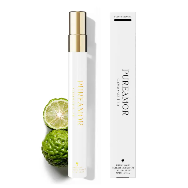 Citrus Vale P11 Pheromone Perfume for Women, 12ml Travel Size Spray, Long Lasting Citrus Scent
