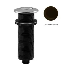 212 MAIN Heavy Duty Forged Brass Round Air Switch Button, Oil Rubbed Bronze Replacement Part, Fits Decks