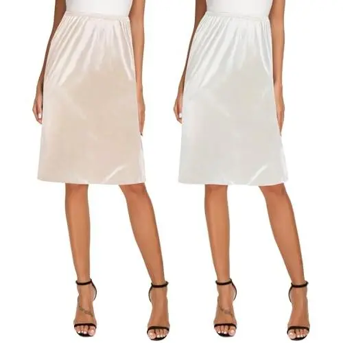 White, Nude 23" Length