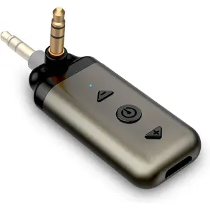 Air88  Aux Adapter for , Aux  5.3 Receiver with Swivel 3.5mm Audio Jack for Home Stereo Speaker, Volume and Track Control, Handsfree Call, CD Sound, Metal Case