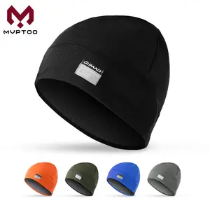 MVPTOO Warmer Beanie 2 Counts Skull Cap Breathable Lightweight Moisture-Wicking Oudoor Hat Helmet Liner for Motorcycle Running Skiing Fishing Cycling Cold Weather Sports Fashions Headwear