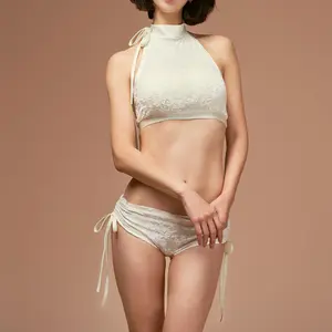 Golden Velvet Pole Dance Costume Underwear Women's Polewear Strap Back Bra Strap Shorts Set