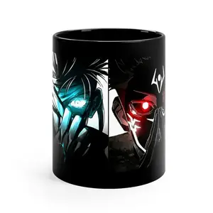 Gojo vs Sukuna Mug, Jujutsu Kaisen Anime Mug, Colorful Coffee Mug