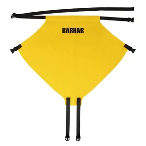 BARHAR Canyoning Seat Protector Pad, Wear-Resistant PVC Cover for Caving & Rope Access
