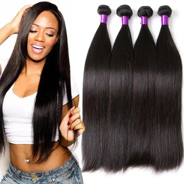Silk Press Bundles – Brazilian Straight 100% Human Hair
