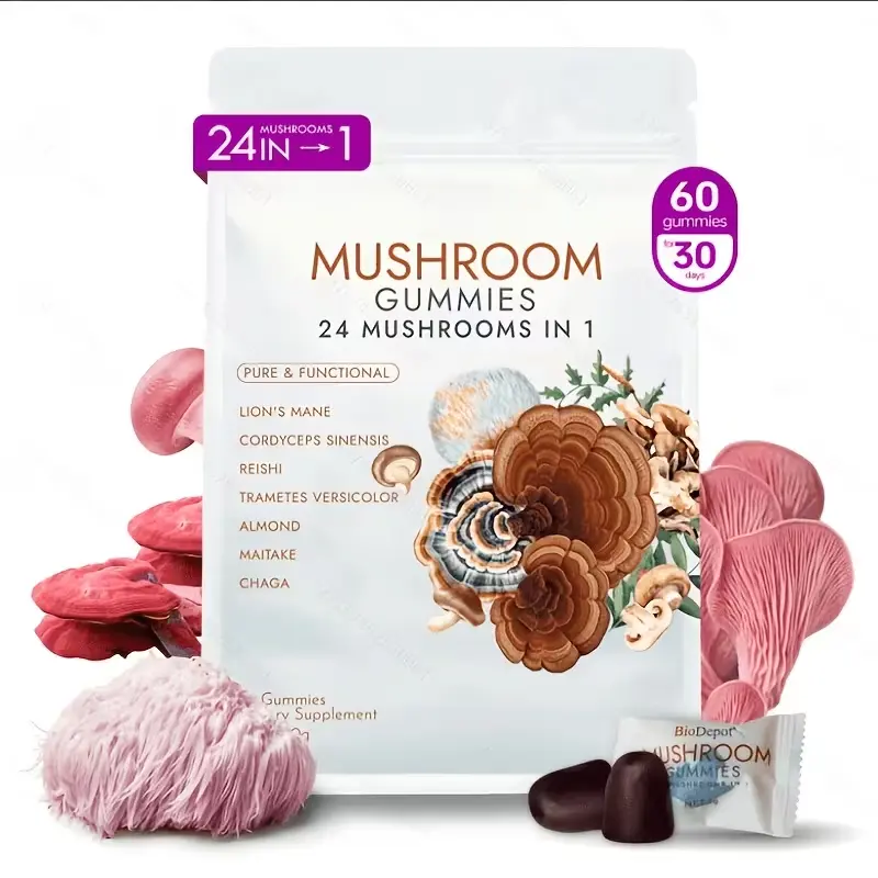 Women's Multivitamin Gummies with Probiotics, Mixed Berry Flavor, Daily Immune & Gut Health Supplement, 60 Gummies