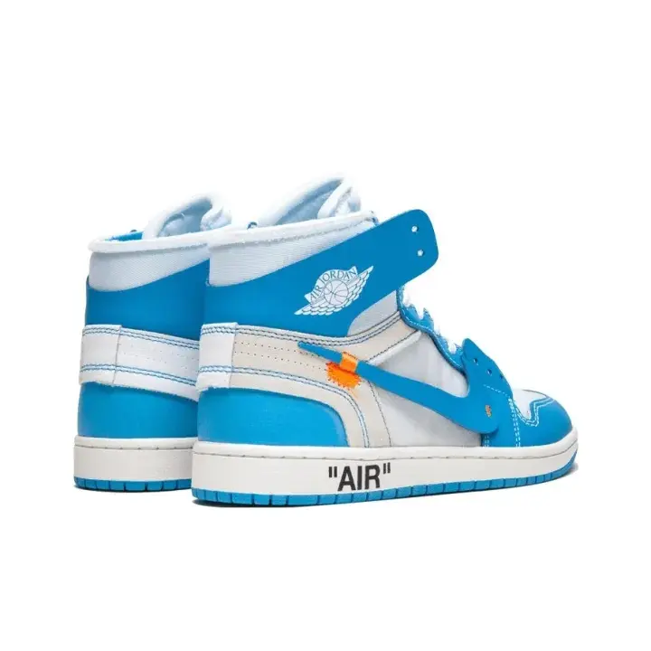 high top street casual trainers blue white deconstructed leather retro flat white rubber sole side stitching print detail brand new unopened fashion lifestyle casual sneakers
