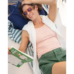 Ever Tank: Peach Stripe