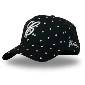 SIGNATURE C. - BLACK POLKA DOT | TRUCKER HAT