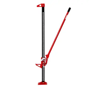 Gaomon 60" Wide Base Farm Jack, 7000LBS/3.2 T Capacity Ratcheting Heavy-Duty Thick Steel Utility Jack for Off Road Trucks, SUVs, Tractors - Effortless Lever Operation