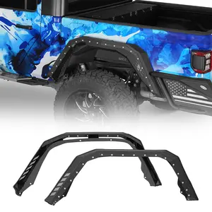 Hooke Road Rear Fender Flares for 2020-2026 Jeep Gladiator JT
