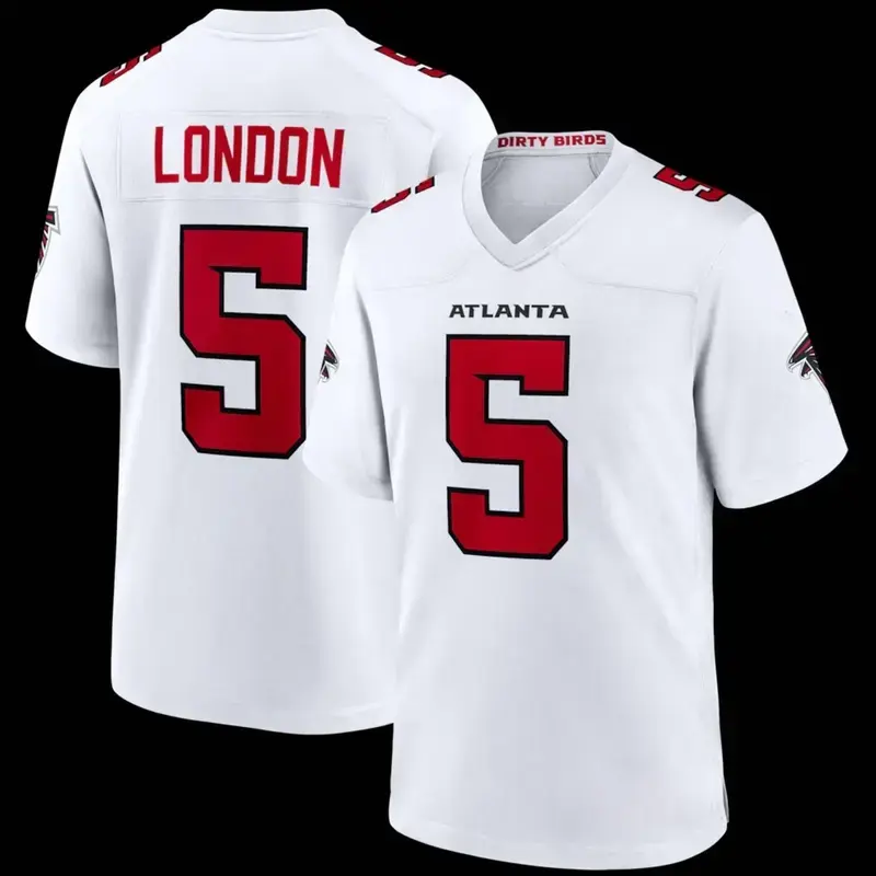 Number 5 White Red Football Jersey for Men and Women, Game Day Sports Fan Shirt, American Football Uniform Top, Loose Fit Athletic Streetwear, Gift for Football Lovers, Dad, Husband and Boyfriend, Trending Sports Fashion 2026