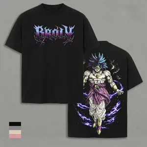 Broly - DBZ Vintage T-Shirt, Relaxed Fit, Heavyweight Cotton, Unisex Streetwear Casual Wear, Legendary Super Saiyan Graphic Tee, Gift for Anime Fans 67 shirt silverfish clothes trend gift WNY