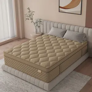 12/14Inch Mattress Twin Full Queen King Size Memory Foam Ergonomic Design Medium Firm Hybrid Mattress with Pocket Springs Gel Memory Foam for Luxurious Comfort pressure relief