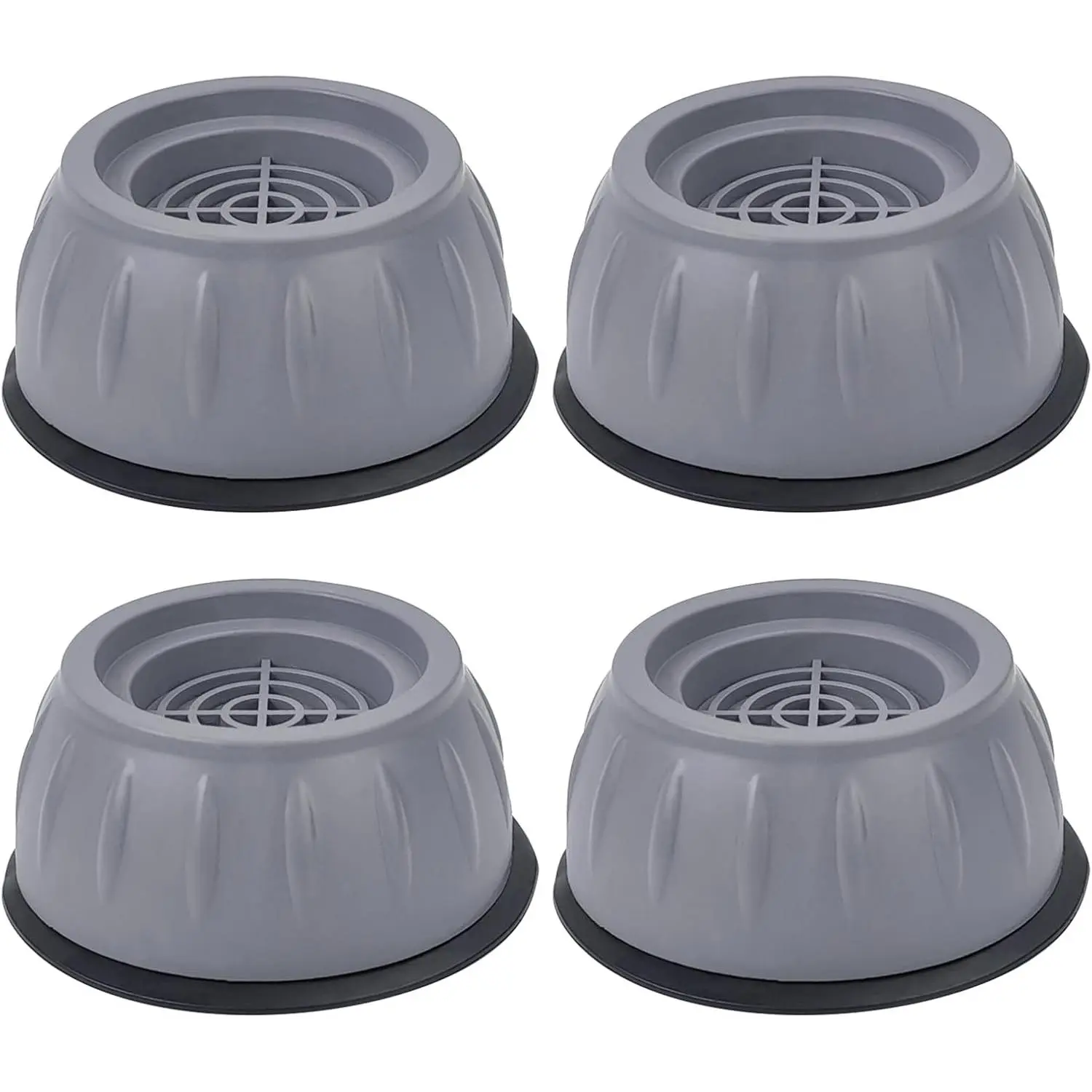 4Pcs Washing Machine Anti Vibration Pads, Non-slip Shock Absorbing Feet Pads, Noise Reduction Stabilizer Cushion for Home Appliance