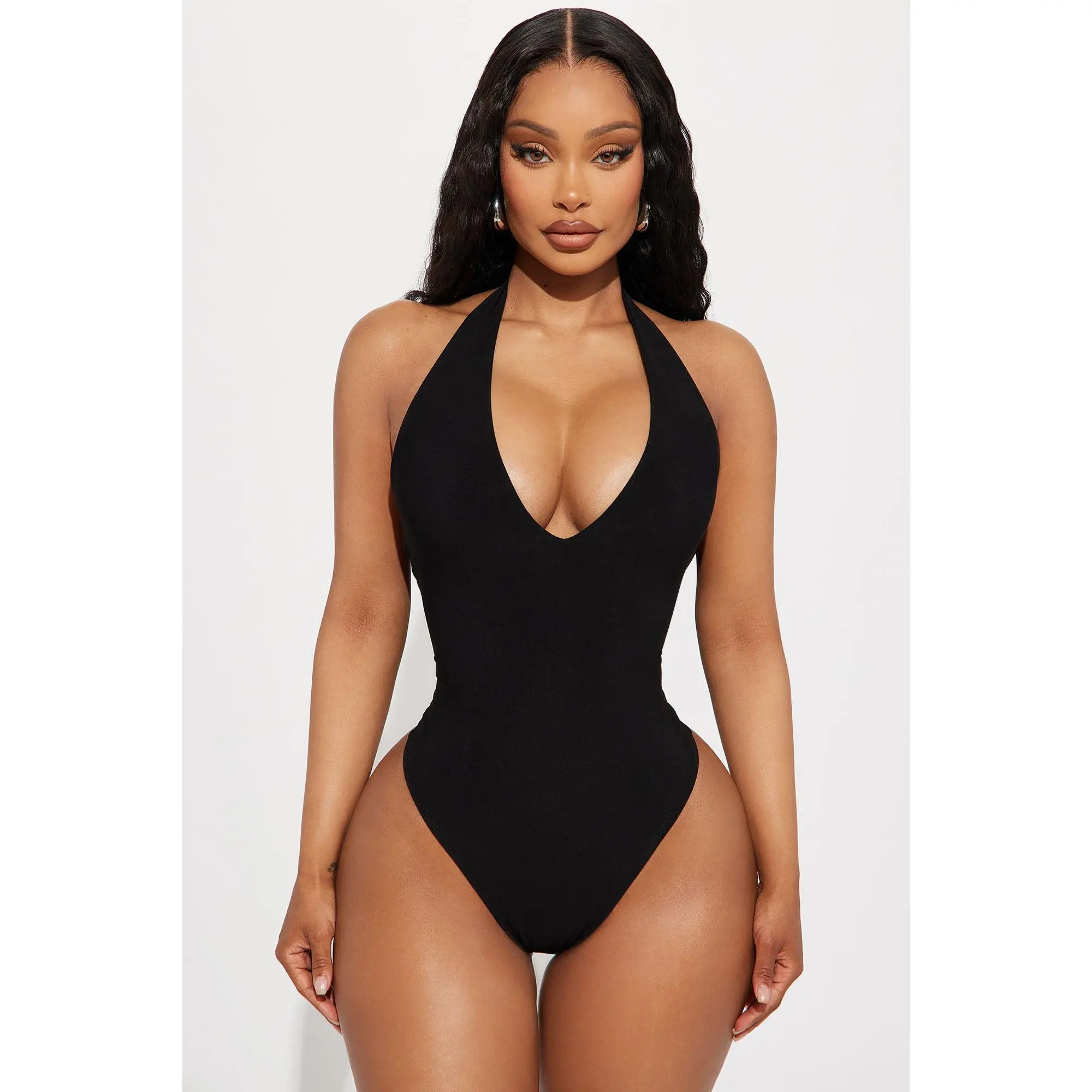 It's Getting Hot In Here Bodysuit - Black