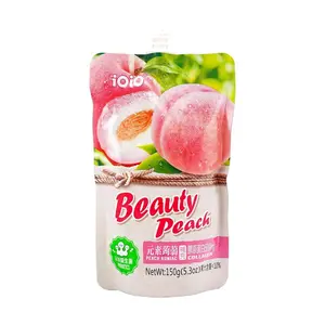IOIO Taiwan Konjac Jelly Peach Flavor 150g with Probiotics and Collagen
