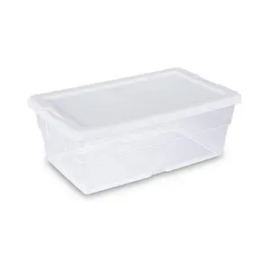 Clear Storage Box (6-quart) Clear Storage Box (6-quart)