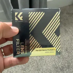 【K&F CONCEPT】 （Only include lenses）Wide-Angle Lens Compatible with DJI Osmo Pocket 3, Magnetic Attach/Multi-Coated/Optical Glass