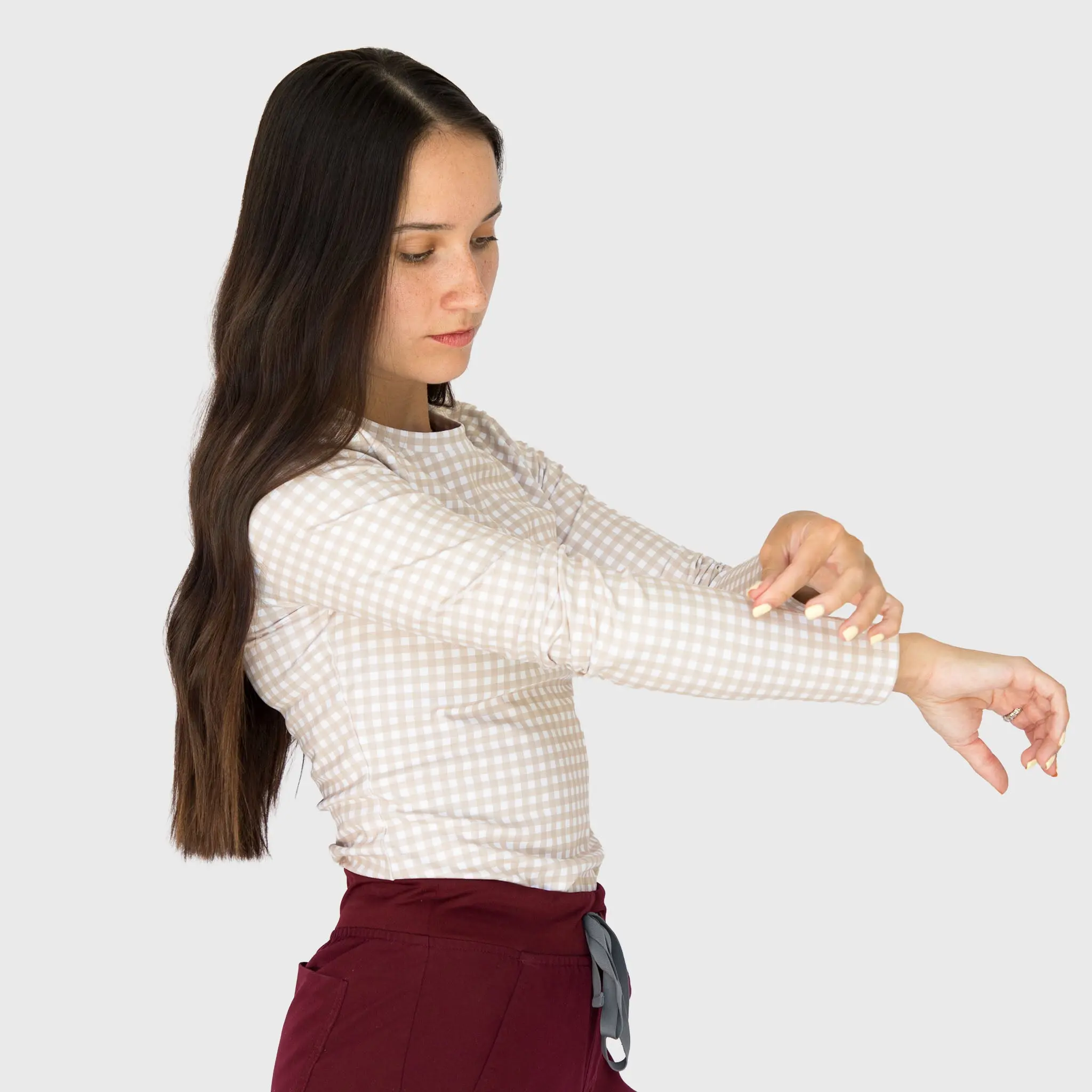 Gingham CoreFit Underscrub