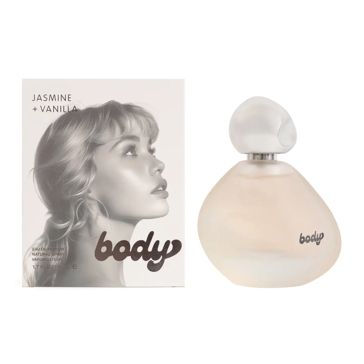 Jasmine + Vanilla Body Eau De Parfum Natural Spray Vaporisateur 50ml