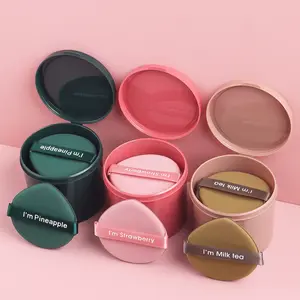 7 Pieces/Box Super Soft Air Cushion Powder Puff Dry and Wet Dual-Use Makeup Sponge Foundation Wave Loose Powder Special Makeup Tool Makeup Puffs Beauty Sponges