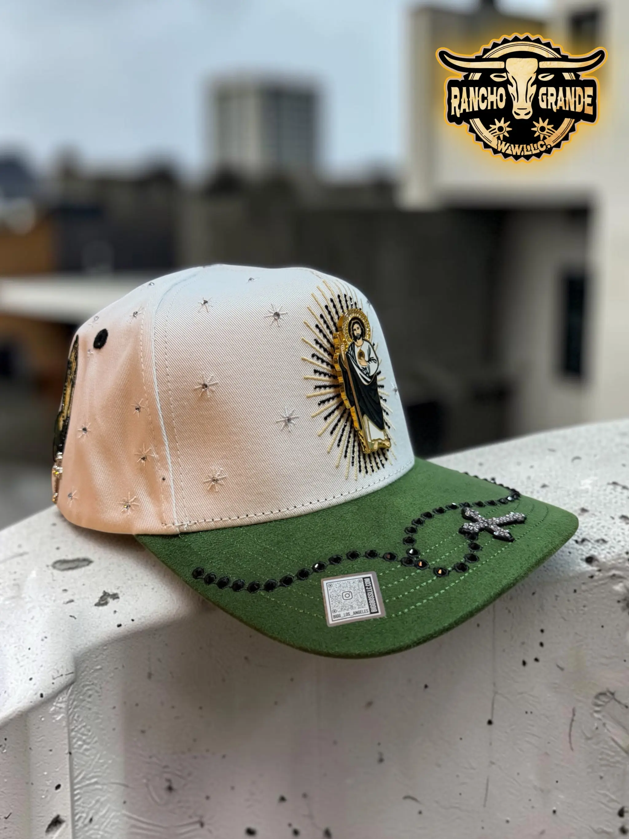 San Judas Tadeo Cap Snapback Bigg Boss with Authenticate