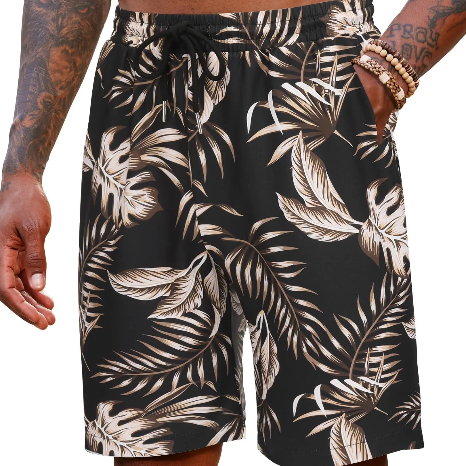 Black&golden Palm Tree