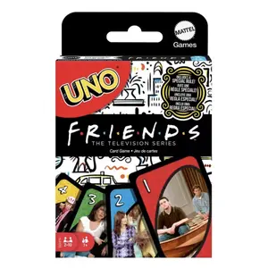 UNO Friends Card Game For Family, Adult & Party Nights, Collectible Inspired By Tv Series