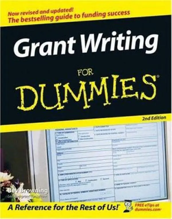 USED Book - Grant Writing For Dummies by Beverly A. Browning (Paperback) - english