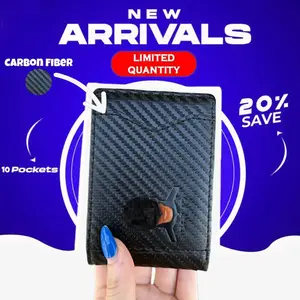 BAT ID Leather RFID Wallet - Stylish Superhero Design Durable Bifold Wallet with Multiple Card Slots Cash Compartment and Iconic Logo Gift 1 Piece, gift for Father's Day, Mother's Day, Thanksgiving, Christmas and Valentine's Day