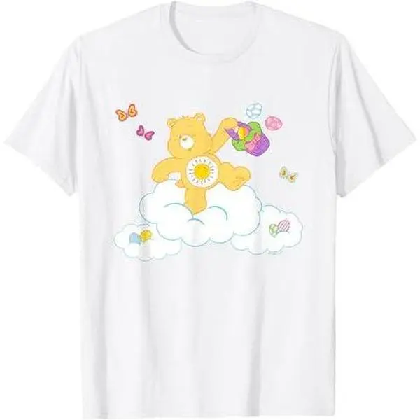 Care Bears Easter Egg Hunting With Funshine Bear T-Shirt