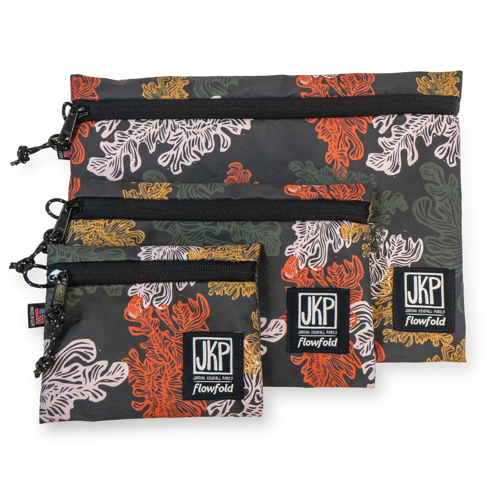 JKP x Flowfold | Voyager Utility Zipper Pouches