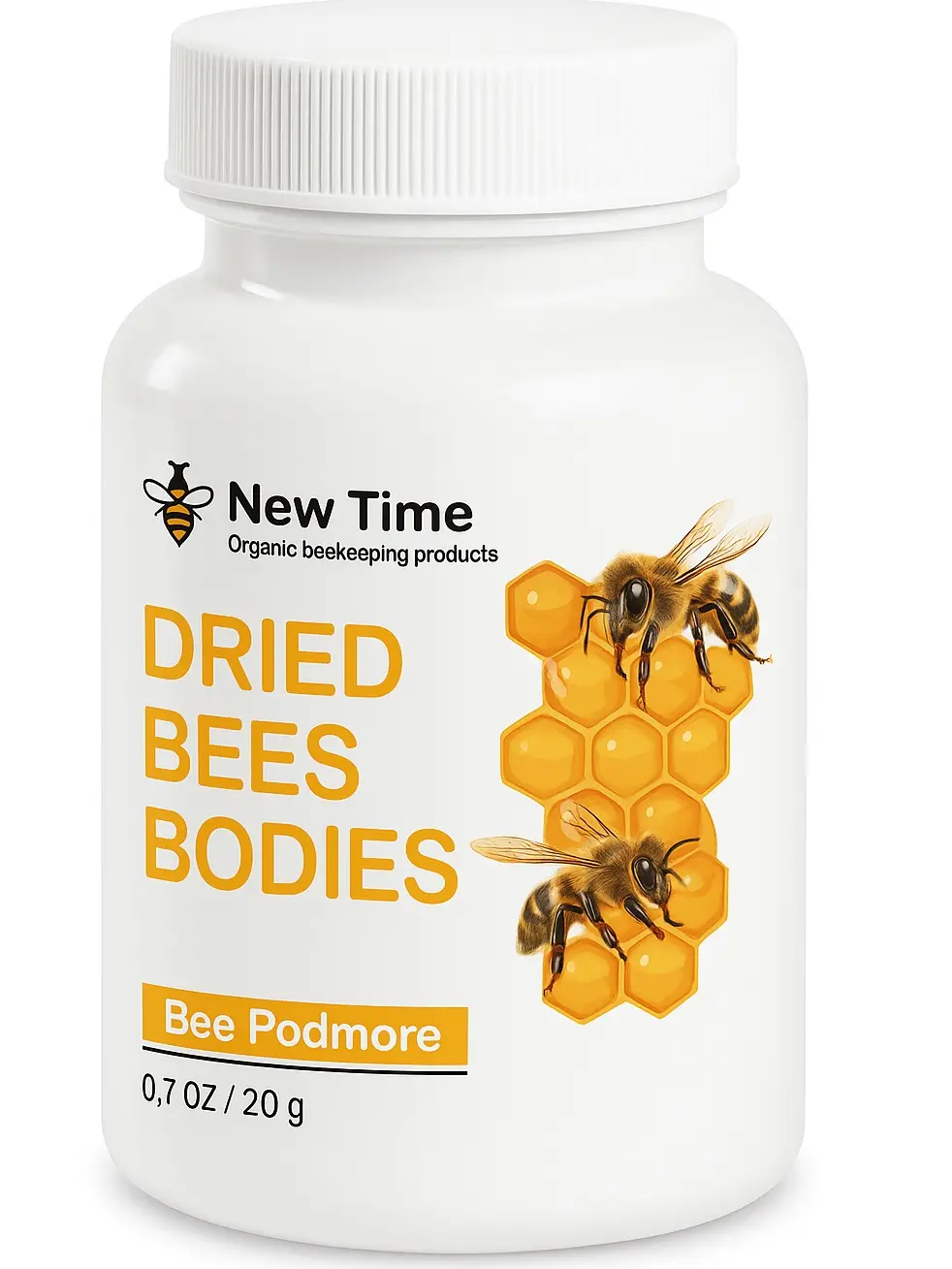 Apitherapy Bee Podmore – Dried Honeybees for Tinctures & Powders