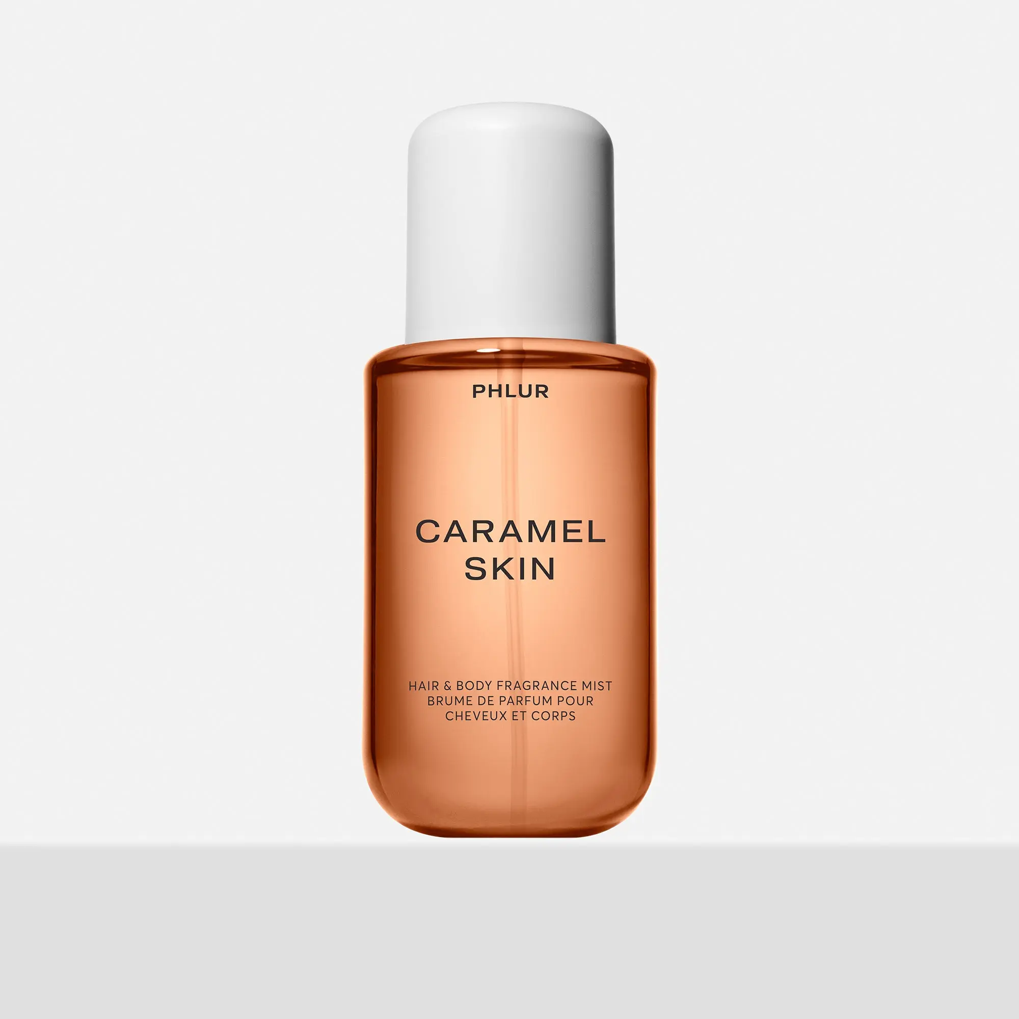 PHLUR Caramel Skin Body Mist - Full Size Hair & Body Fragrance Mist with Caramel, Vanilla Bean, Brown Sugar & Sandalwood (8 fl oz)