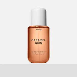 PHLUR Caramel Skin Body Mist  - Full Size Hair & Body Fragrance Mist with Caramel, Vanilla Bean, Brown Sugar & Sandalwood (8 fl oz)