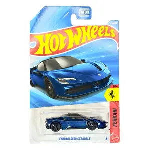 Hot Wheels Ferrari SF90 Stradale blue Mainline 41/250